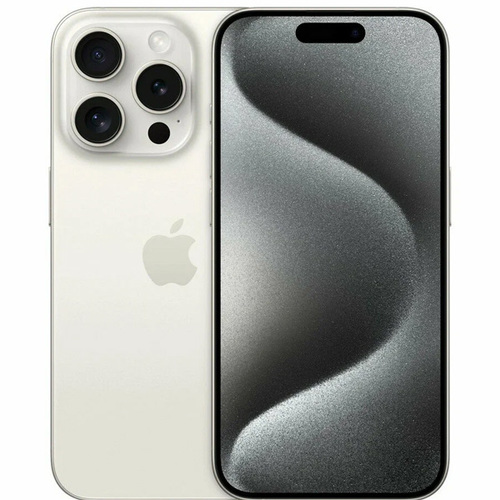 Телефон Apple iPhone 15 Pro 128Gb (Dual SIM) A3104 White Titanium фото 