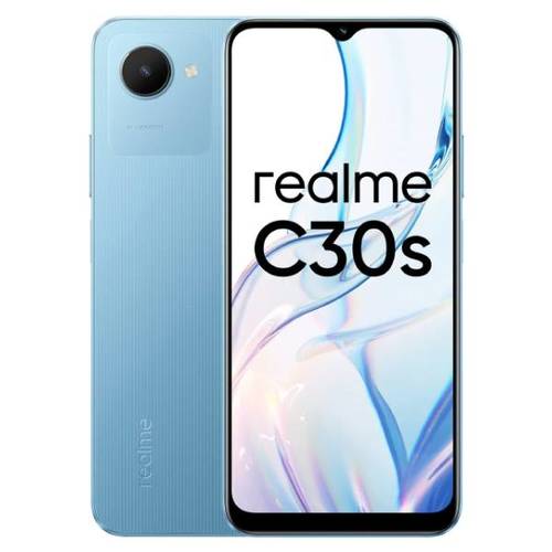 Телефон Realme RMX3690 C30s 64Gb Ram 4Gb Stripe Blue фото 