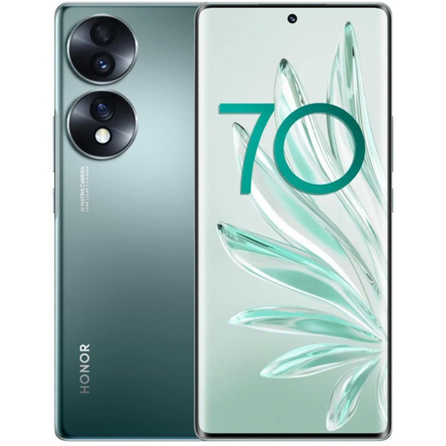 Телефон Honor 70 5G 256Gb Ram 12Gb Emerald Green фото 