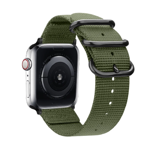 Ремешок TFN Canvas Band (AWCB40C03) для Apple Watch 38/40 mm Army Green фото 
