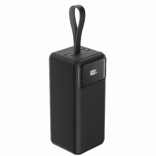 Внешний аккумулятор Olmio M-50 50000mAh 22.5W QC3.0/PD LCD LED Black фото 