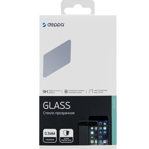 Защитное стекло Deppa iPhone XS Max/11 Pro Max 0.3mm Black фото 