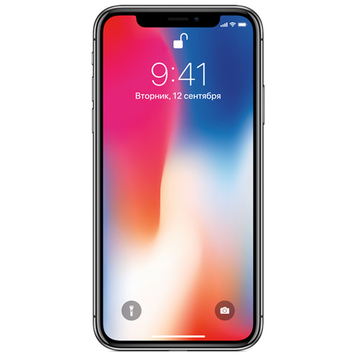 Смартфон Apple iPhone X 256Gb Space Grey фото 