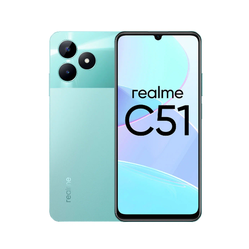 Телефон Realme RMX3830 C51 128Gb Ram 4Gb Mint Green фото 